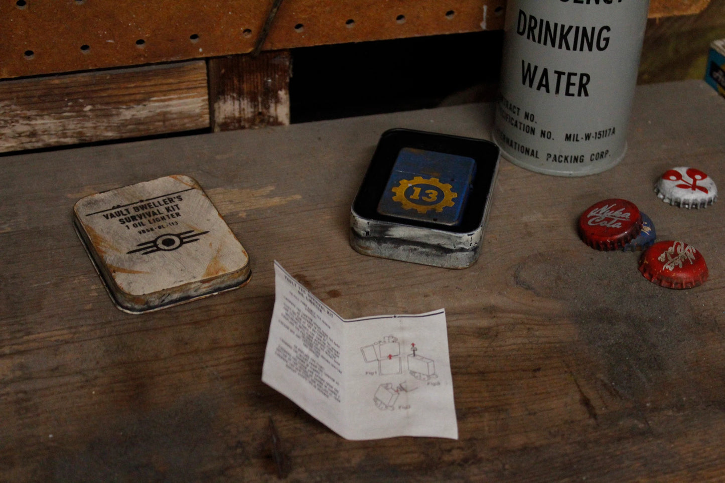 Fallout Inspired Vault Number Oil Lighters