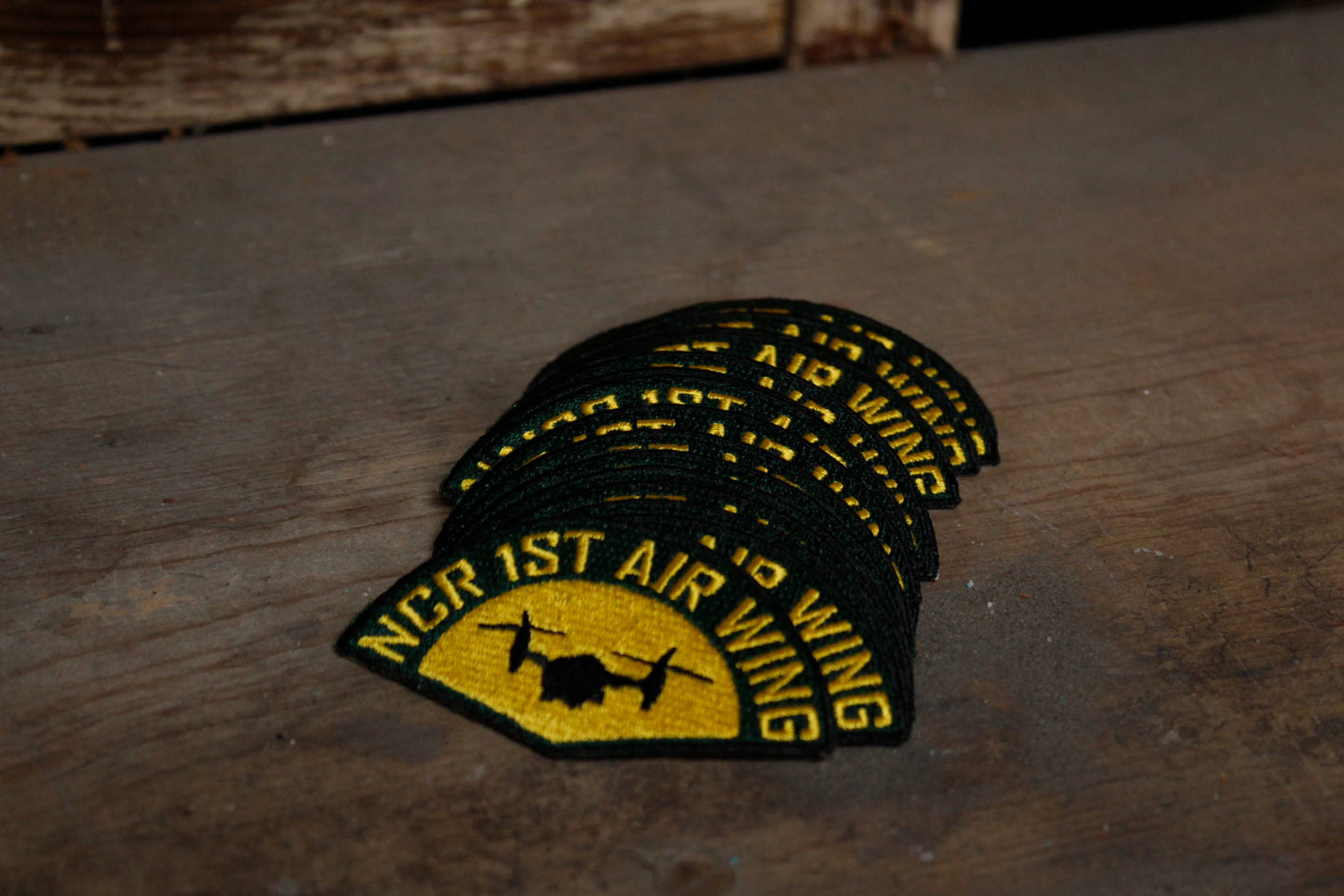 Fallout Inspired NCR 1st Air Wing embroidered patch