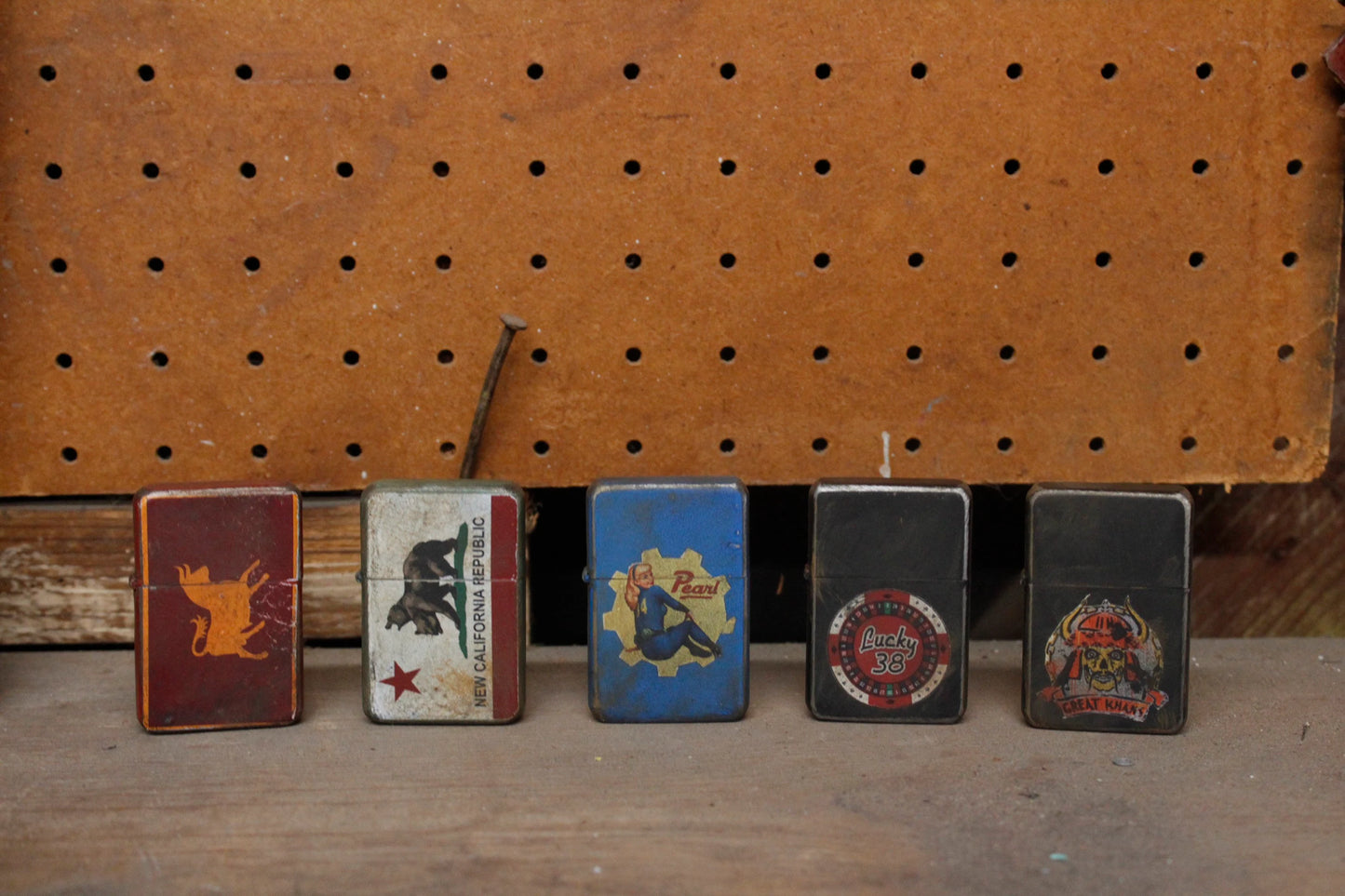 Fallout New Vegas Inspired Oil Lighters