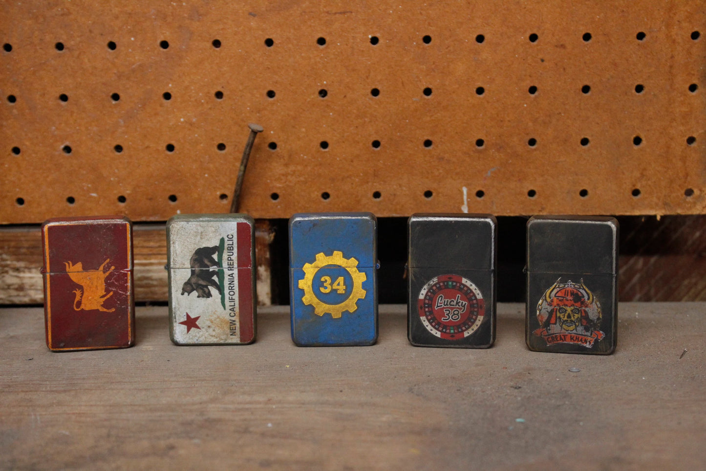 Fallout New Vegas Inspired Oil Lighters