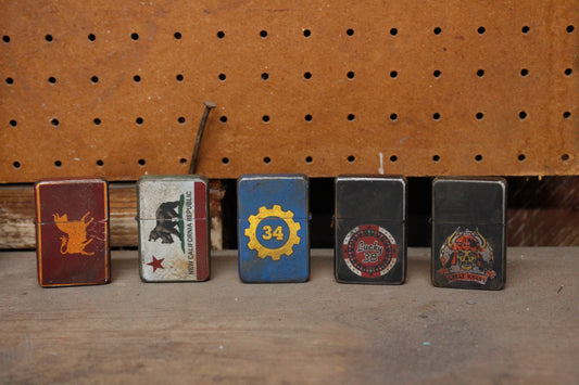 Fallout New Vegas Inspired Oil Lighters