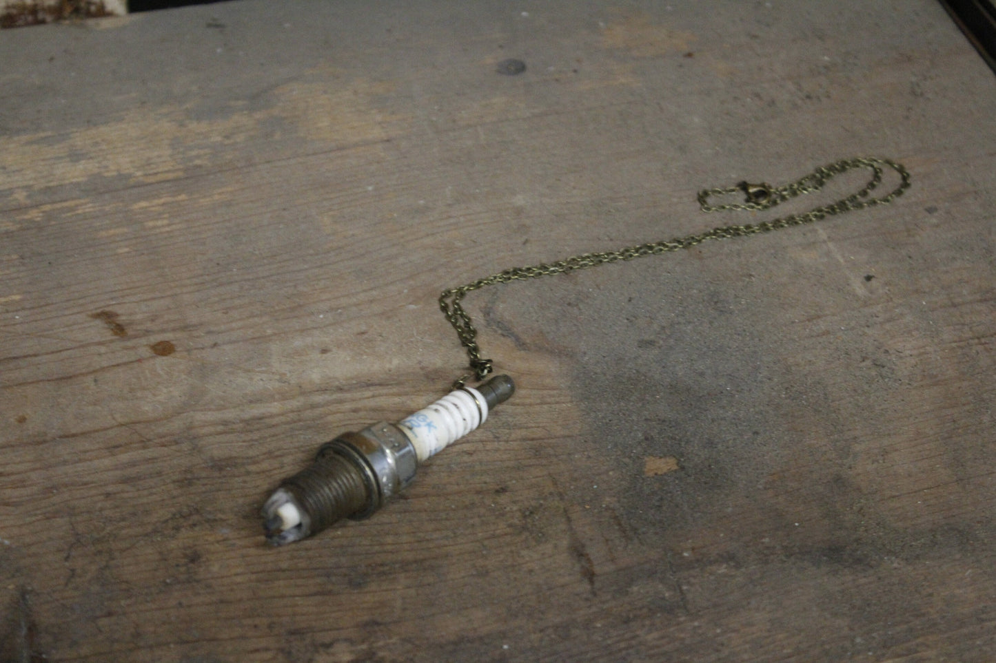 Post Apocalyptic Spark Plug Necklace Mad Max inspired Jewelry