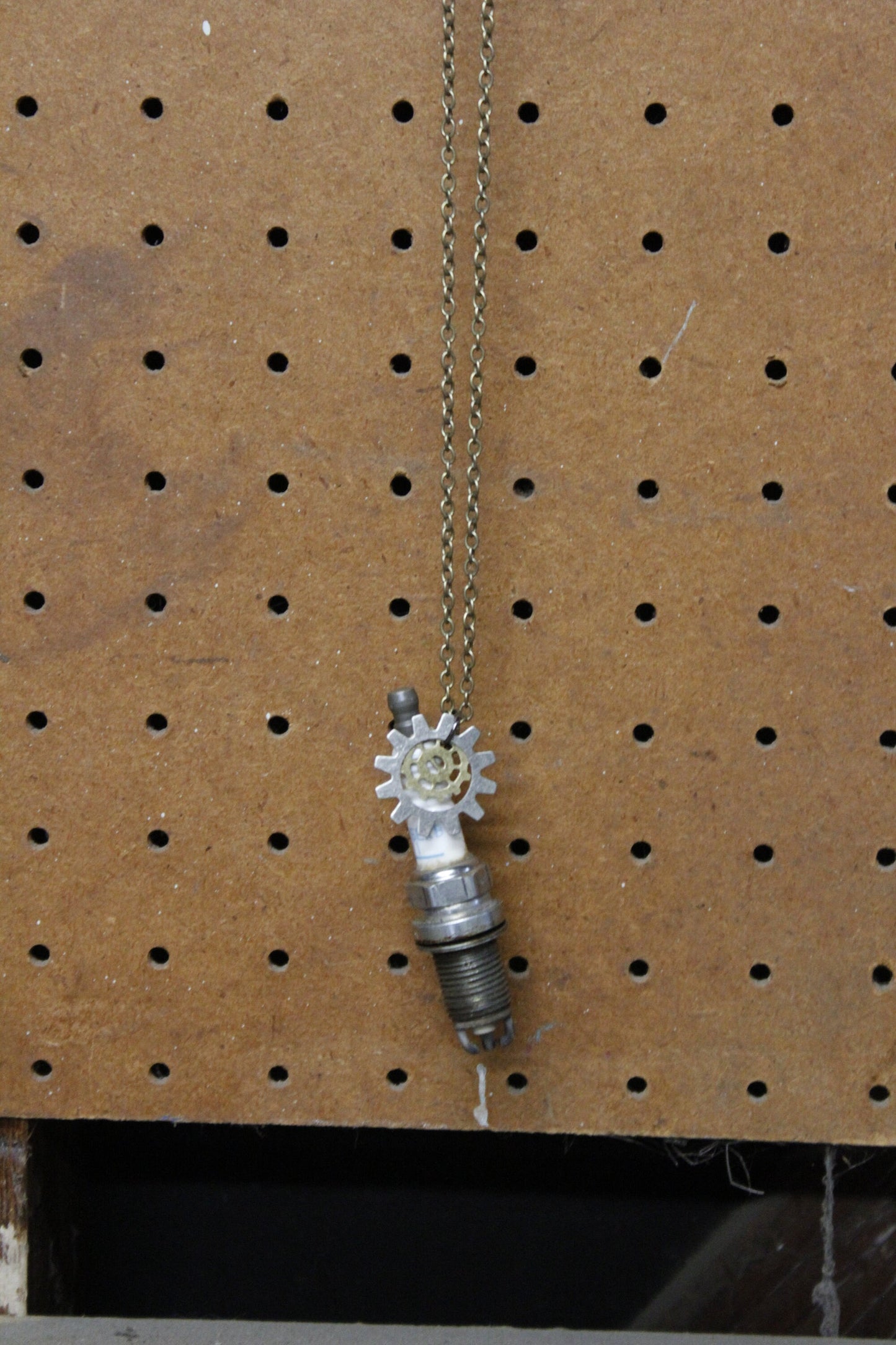 Post Apocalyptic Spark Plug Necklace Mad Max inspired Jewelry