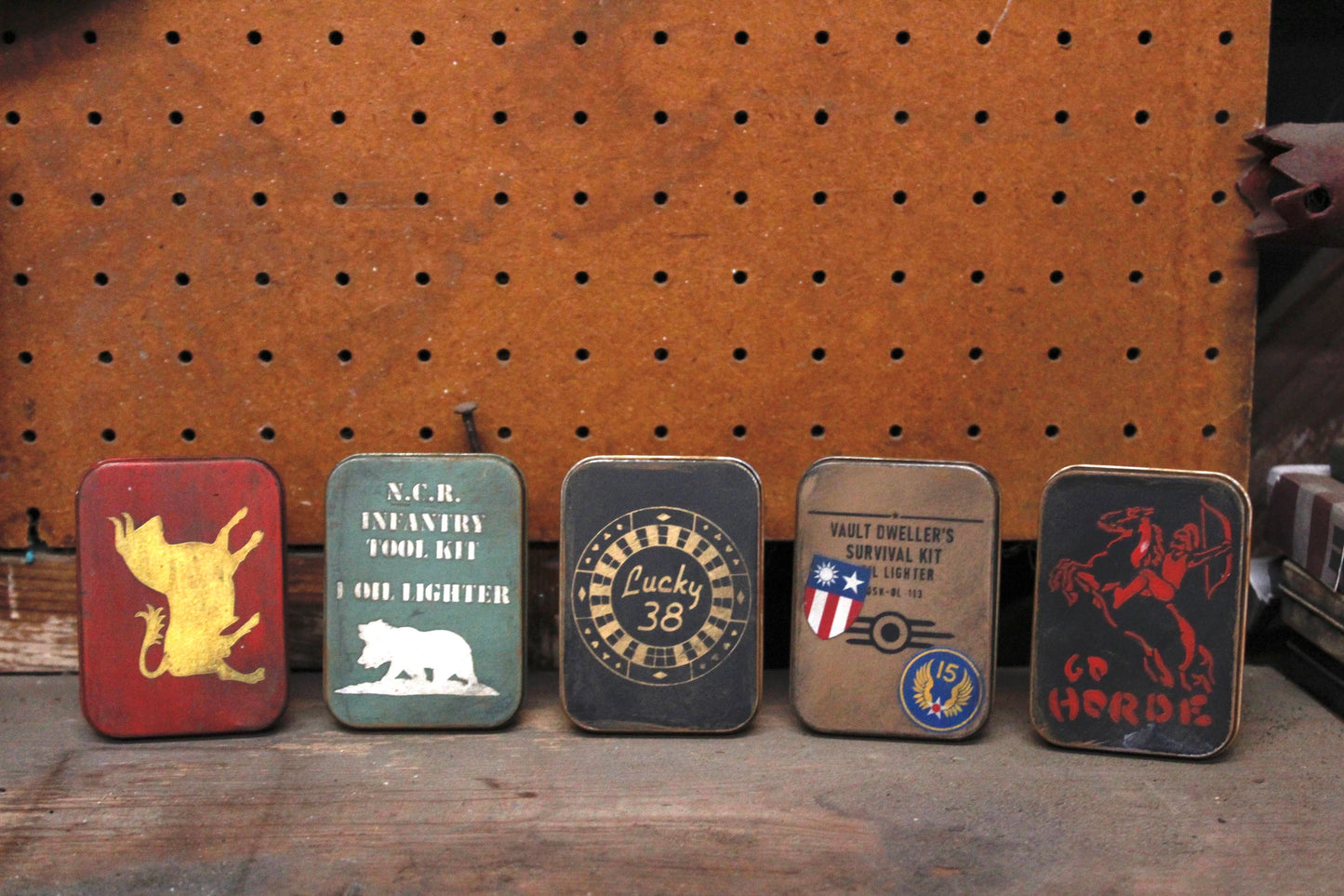 Fallout New Vegas Inspired Oil Lighters